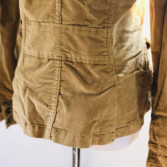 Calvin Klein Jeans Corduroy Military Style Jacket - Picture 7 of 8